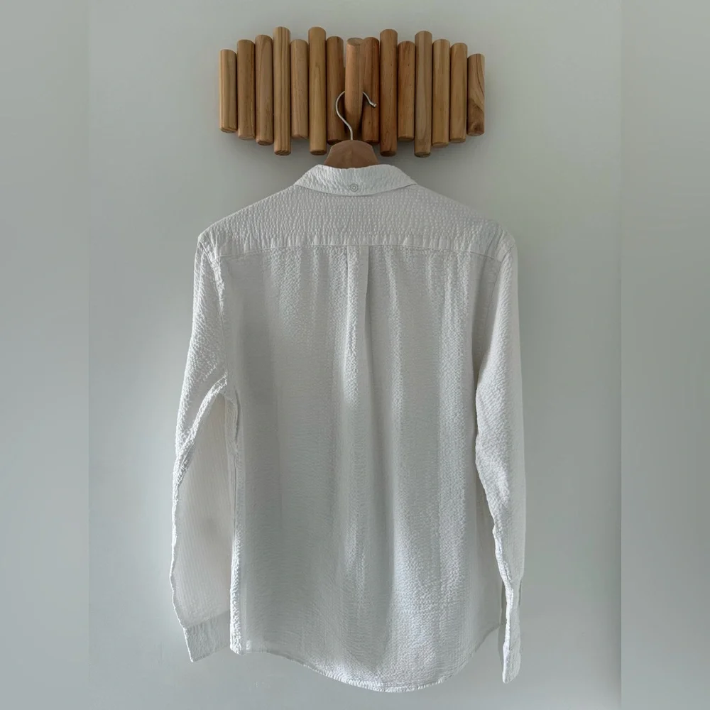 Portuguese Flannel - Seersucker Shirt - Atlantico - Picture 3 of 5